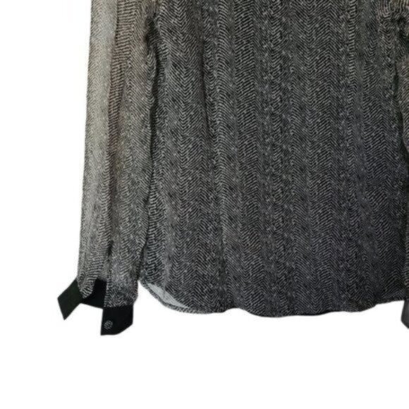 Juliette Longuet 100% Silk Top Blouse 2 - Picture 2 of 8